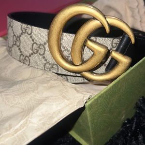 Men’s Gucci Belt with double G